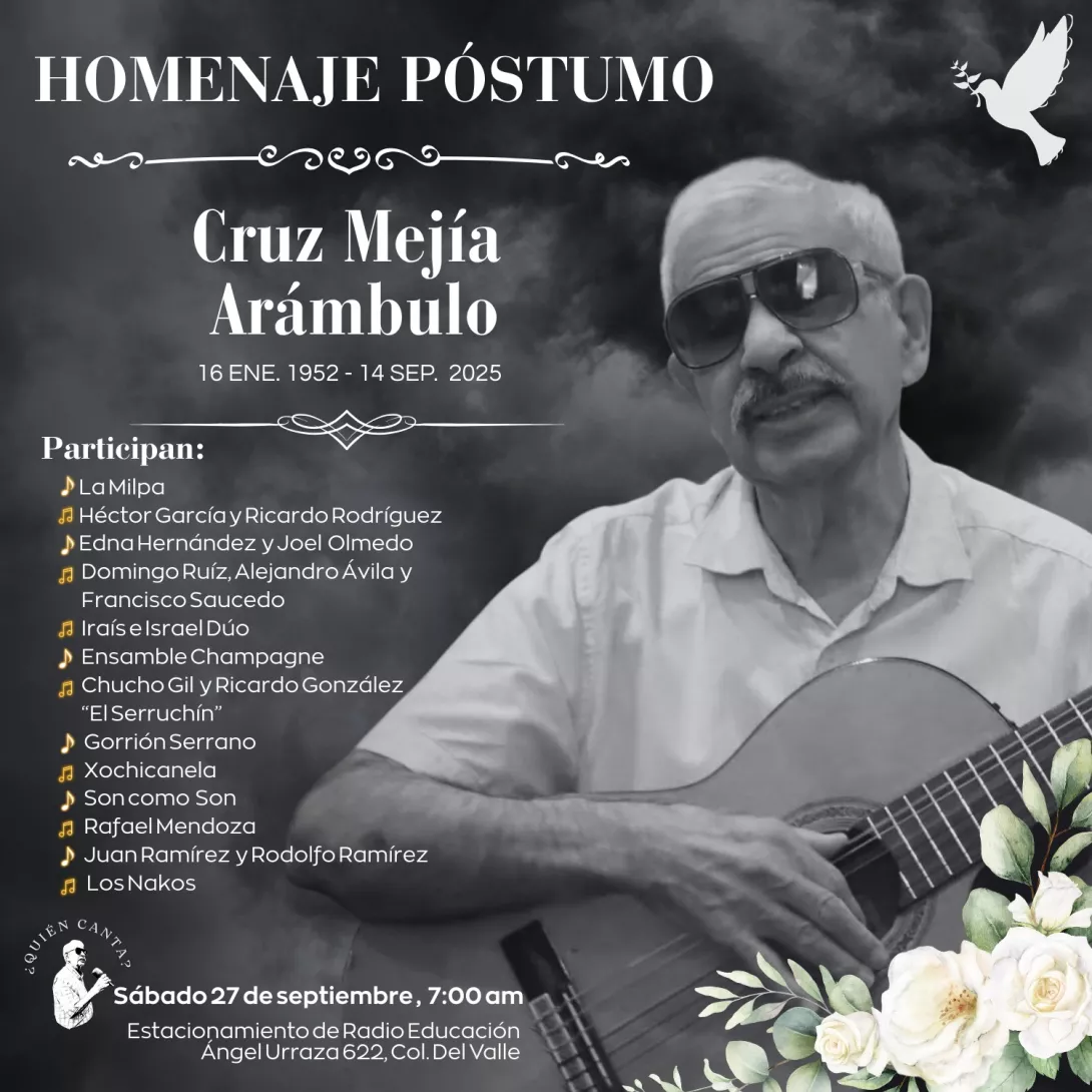 Homenaje a Crúz Mejía